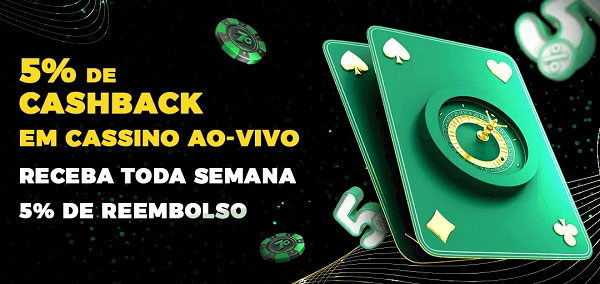 Promoções do cassino ao Vivo 5ubet